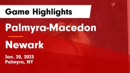 Palmyra-Macedon  vs Newark  Game Highlights - Jan. 20, 2023