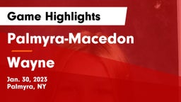 Palmyra-Macedon  vs Wayne  Game Highlights - Jan. 30, 2023