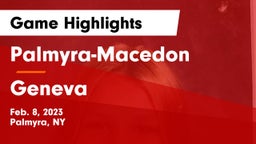 Palmyra-Macedon  vs Geneva  Game Highlights - Feb. 8, 2023
