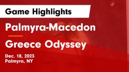 Palmyra-Macedon  vs Greece Odyssey  Game Highlights - Dec. 18, 2023