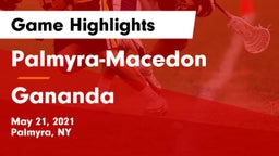 Palmyra-Macedon  vs Gananda Game Highlights - May 21, 2021