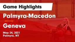 Palmyra-Macedon  vs Geneva  Game Highlights - May 24, 2021
