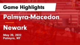 Palmyra-Macedon  vs Newark  Game Highlights - May 20, 2022