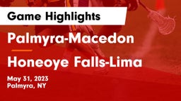 Palmyra-Macedon  vs Honeoye Falls-Lima  Game Highlights - May 31, 2023
