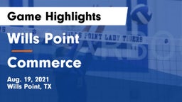 Wills Point  vs Commerce  Game Highlights - Aug. 19, 2021