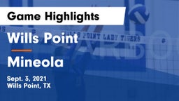 Wills Point  vs Mineola  Game Highlights - Sept. 3, 2021