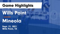 Wills Point  vs Mineola  Game Highlights - Sept. 21, 2021