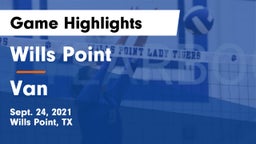 Wills Point  vs Van  Game Highlights - Sept. 24, 2021