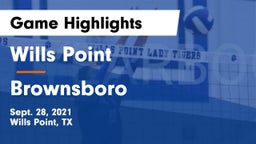 Wills Point  vs Brownsboro  Game Highlights - Sept. 28, 2021