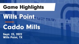 Wills Point  vs Caddo Mills  Game Highlights - Sept. 23, 2022