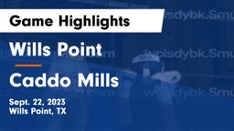 Wills Point  vs Caddo Mills  Game Highlights - Sept. 22, 2023