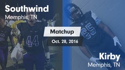 Matchup: Southwind High Schoo vs. Kirby  2016