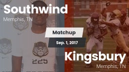 Matchup: Southwind High Schoo vs. Kingsbury  2017