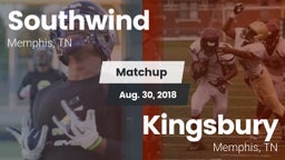 Matchup: Southwind High Schoo vs. Kingsbury  2018