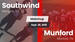 Matchup: Southwind High Schoo vs. Munford  2018