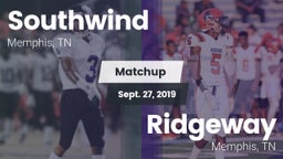 Matchup: Southwind High Schoo vs. Ridgeway  2019