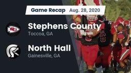 Recap: Stephens County  vs. North Hall  2020