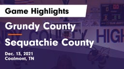 Grundy County  vs Sequatchie County  Game Highlights - Dec. 13, 2021