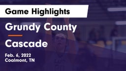 Grundy County  vs Cascade  Game Highlights - Feb. 6, 2022