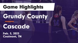 Grundy County  vs Cascade  Game Highlights - Feb. 3, 2023