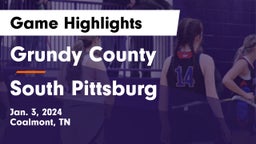 Grundy County  vs South Pittsburg  Game Highlights - Jan. 3, 2024