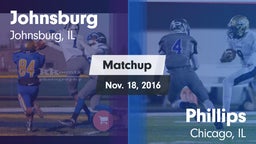 Matchup: Johnsburg High vs. Phillips  2016