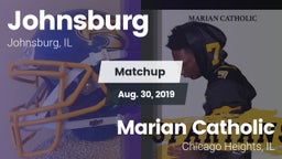 Matchup: Johnsburg High vs. Marian Catholic  2019