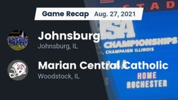 Recap: Johnsburg  vs. Marian Central Catholic  2021