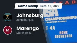Recap: Johnsburg  vs. Marengo  2022