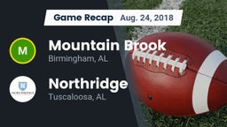 Recap: Mountain Brook  vs. Northridge  2018