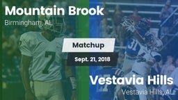 Matchup: Mountain Brook High vs. Vestavia Hills  2018