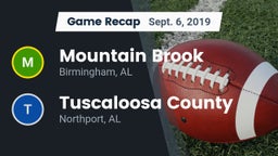 Recap: Mountain Brook  vs. Tuscaloosa County  2019