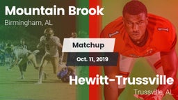 Matchup: Mountain Brook High vs. Hewitt-Trussville  2019