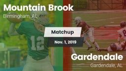 Matchup: Mountain Brook High vs. Gardendale  2019