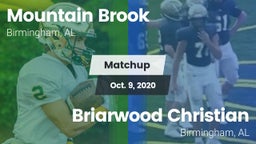 Matchup: Mountain Brook High vs. Briarwood Christian  2020