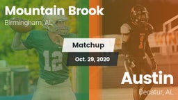 Matchup: Mountain Brook High vs. Austin  2020