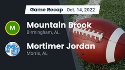 Recap: Mountain Brook  vs. Mortimer Jordan  2022