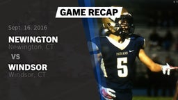 Recap: Newington  vs. Windsor  2016