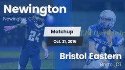 Matchup: Newington High vs. Bristol Eastern  2016