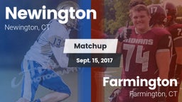 Matchup: Newington High vs. Farmington  2017