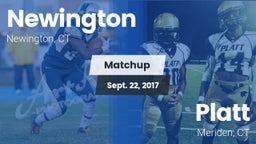 Matchup: Newington High vs. Platt  2017