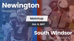Matchup: Newington High vs. South Windsor  2017