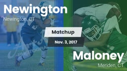 Matchup: Newington High vs. Maloney  2017
