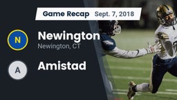 Recap: Newington  vs. Amistad  2018