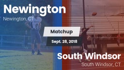 Matchup: Newington High vs. South Windsor  2018
