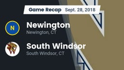 Recap: Newington  vs. South Windsor  2018