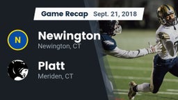 Recap: Newington  vs. Platt  2018