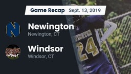 Recap: Newington  vs. Windsor  2019