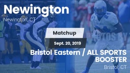 Matchup: Newington High vs. Bristol Eastern  / ALL SPORTS BOOSTER 2019