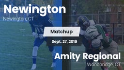Matchup: Newington High vs. Amity Regional  2019